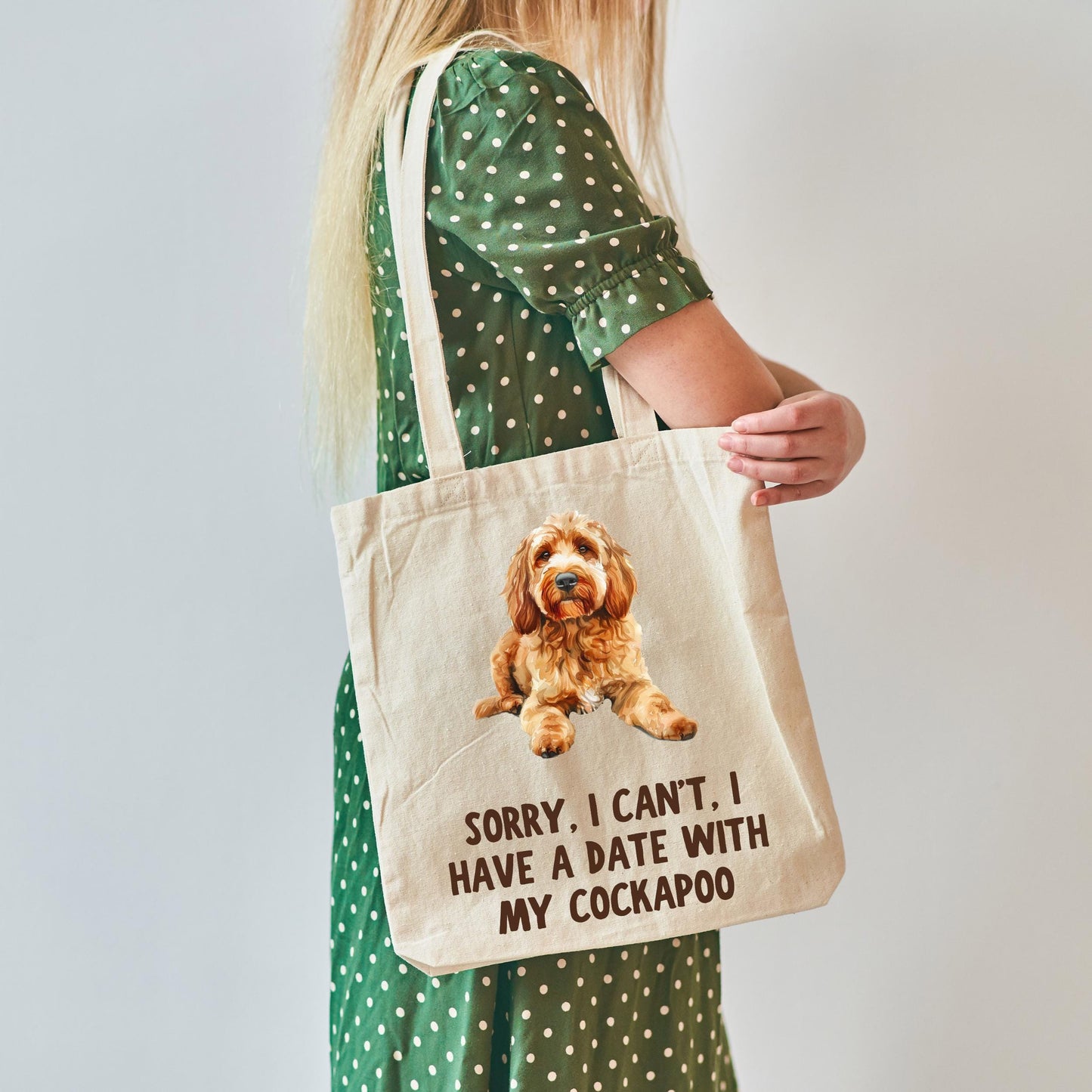 Cockapoo Gift, Cockapoo Tote Bag, Dog Lover, Cute Tote Bag, Funny Tote Bag