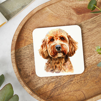 Cockapoo Gift, Cockapoo Coaster, Dog Lover, Cute Coaster, Funny Coaster